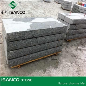 China Silver Grey Pearl Sesame Crystal White New G603 Granite Stair Step Irregular Shape Boarder, Garden Stepping Pavements Landscaping Stone