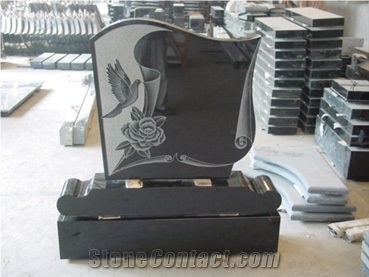 European Tombstone,Russian Monuments,American Grave Stone,Tombstone with Carving Letters,Rectangular Tombstone and Monuments,American Memorials,Angel Tombstone with Flower Vase,Cross Gravestone