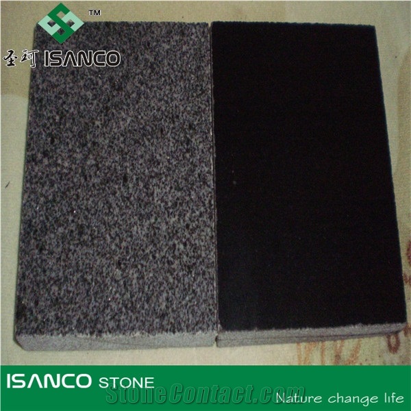 G305 Dark Grey Slabs & Tiles, G305 Granite Slabs & Tiles Negro Tezal Granite