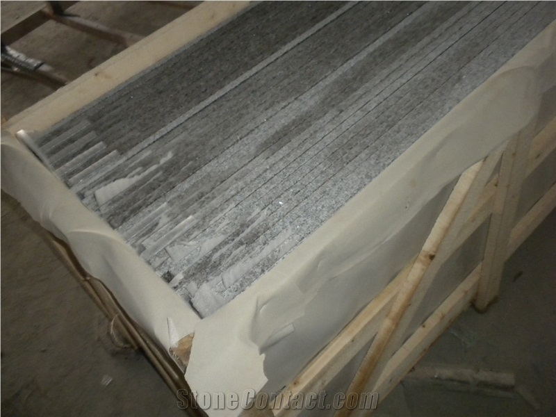 G361 Wulian Flower Pink Granite, Cheap Red Granite Steps & Stairs, China Pink Granite Risers