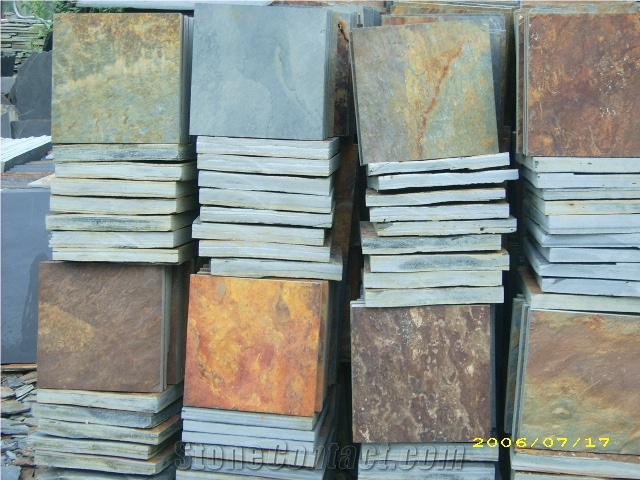 Grey White Slate Tiles, Floor & Wall Tiles, Wall Covering,Slate Stepping Stone & Flooring, Wall & Floor Covering,Natural Slate Tiles Cut to Size Slate Tiles