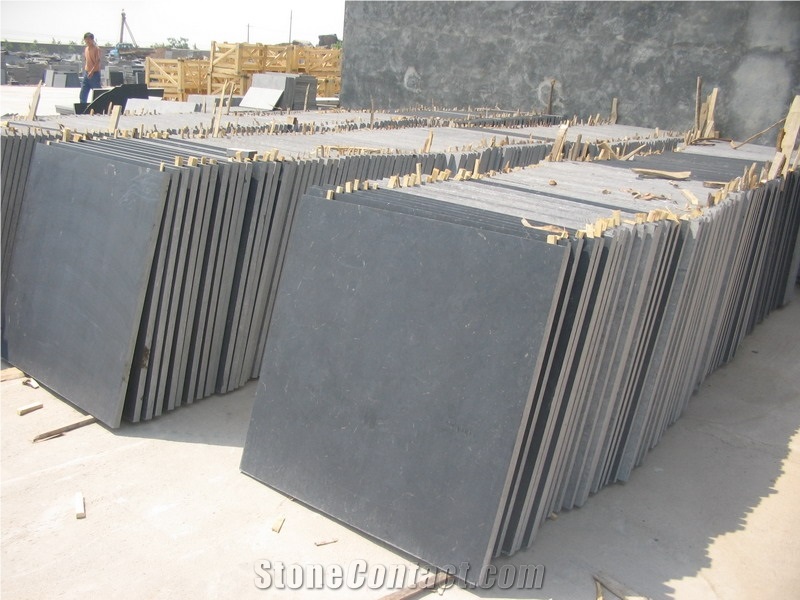 Henan Black Limestone Big Slabs& Tiles, Blue Limestone Outaide Paving,China Limestone Cut to Size