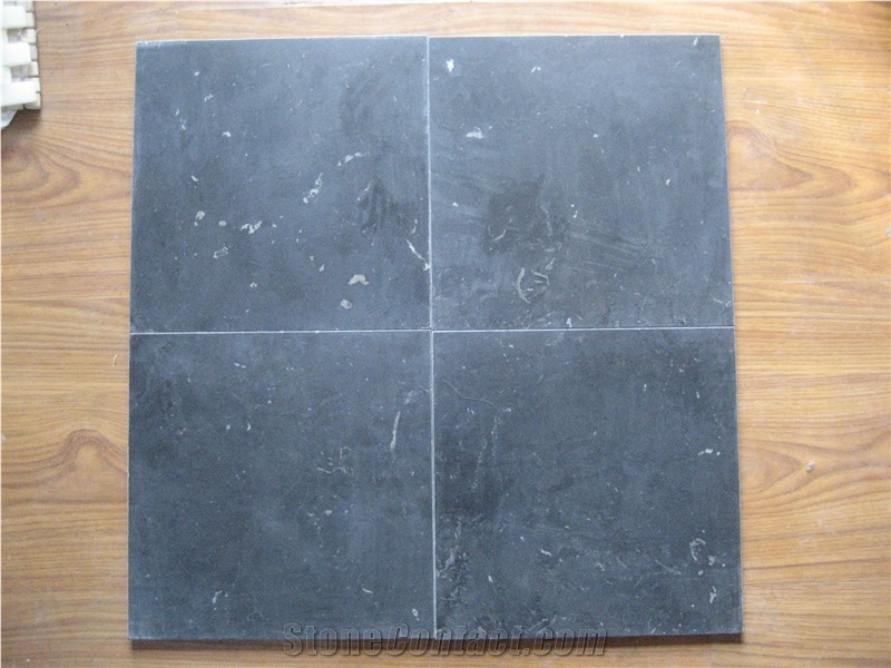 Henan Black Limestone Big Slabs& Tiles, Blue Limestone Outaide Paving,China Limestone Cut to Size