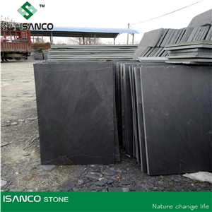 Jiangxi Black Slate Floor Tiles, Slate Wall Tiles, Black Slate Tiles and Slabs