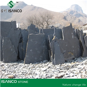 Jiangxi Black Slate Floor Tiles, Slate Wall Tiles, Black Slate Tiles and Slabs