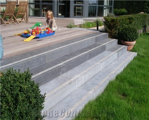 Limestone Project,Blue Limestone Building Wall Cladding,Limestone Outdoor Floor Pavers&Covering
