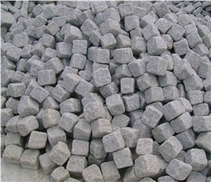 Lowest Price Pavers, G341 Grey Granite Pavers/Cube Stone/China Grey Granite Cobble Stone Shandong Grey G341 Dirveway Pavements Walkway Pavers Grey Cube Stone G341 Granite