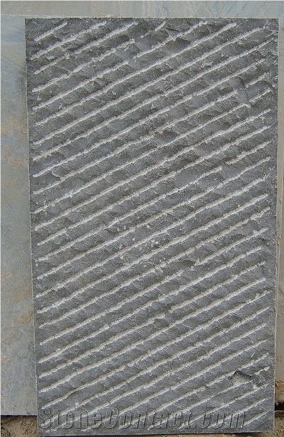 New Cheap Flamed Bushhammered Sandblasted Blue Limestone Floor Swimming Pool Coping Pavers