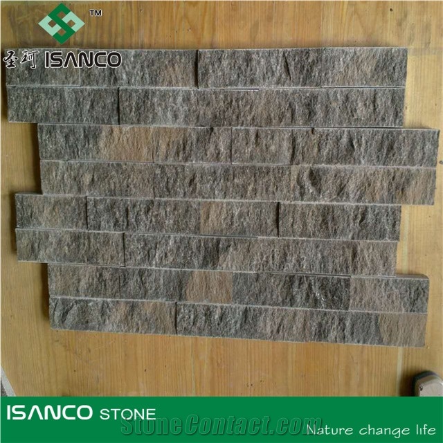 Random Culture Stone Paving Stone Wall Stone Cultured Stone, China Walling Cultured Stone, Lilac Sandstone Random