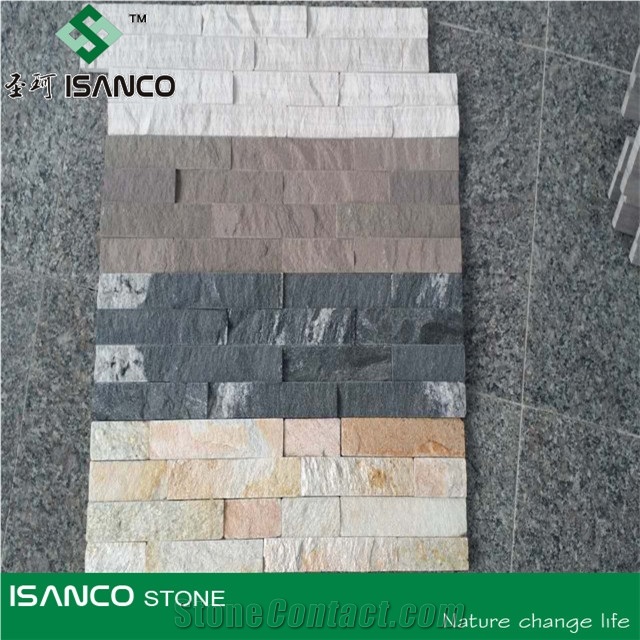 Random Culture Stone Paving Stone Wall Stone Cultured Stone, China Walling Cultured Stone, Lilac Sandstone Random