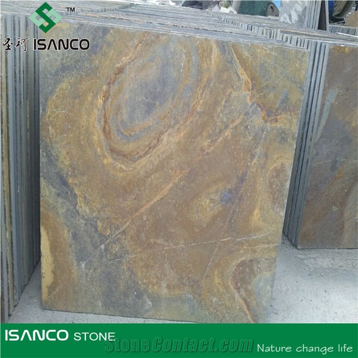 Rusty Slate Stone Tiles,Rustic Slate Tiles,Natural Slate,Rustic Stone Floor Tiles,Slate Wall Tiles,Slate Floor Tiles, China Culture Slate Slabs & Tiles, Wall Stone Buliding Panel for Building