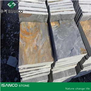 Rusty Slate Stone Tiles,Rustic Slate Tiles,Natural Slate,Rustic Stone Floor Tiles,Slate Wall Tiles,Slate Floor Tiles, China Culture Slate Slabs & Tiles, Wall Stone Buliding Panel for Building