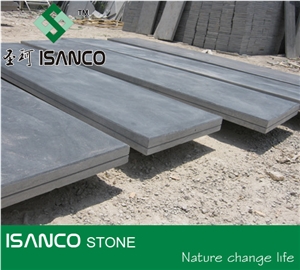 Shandong Blue Limestone Paving Tiles Blue Limestone Slabs Honed Blue Limestone Pavers Tiles& Slabs Landscaping Stone
