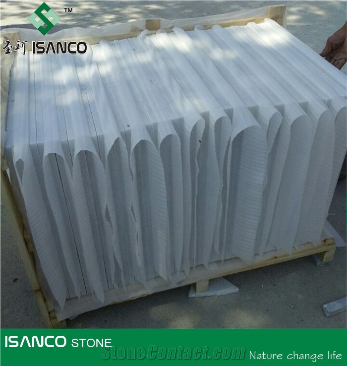 Shandong White Laizhou Marble Tiles & Slabs Glacier White Marble Wall Covering Tiles Laizhou Snow Flake White Marble Floor Covering Tiles Wintermint White Marble Pattern Snow White Marble Skirting