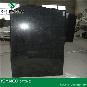 Shape Carving Tombstone, Shanxi Black,Black Granite,China Granite,Polished Granite Absolute Black Granite Tombstone