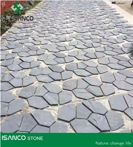 Slate Random Flagstones Meshed Slate Irregular Flagstones Colorful Flagstone Road Paving Rusty Slate Flagstone Walkway Pavers Grey Slate Flagstone Driveway Flagstone Patio in Stock for Wholesaling