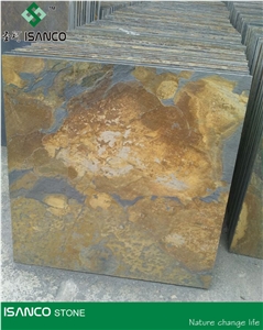 Slate Slab Rusty Slate Stone Flooring Tiles Rustic Slate Floor Covering Slabs Cheapest Slate from Own Quarry Multicolor Slates Floor&Wall Tiles