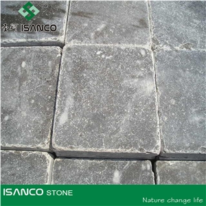 Slate Tumbled Paving Tiles, Grey Slate Cobble, Pavers,Cubes Stone, Landscaping Slate Pavings
