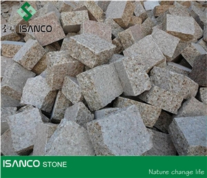 Tumbled Grey Granite Cube Stone Rain Drainage Pavers G388 Granite Yellow Granite Walkway Pavers White Granite Stone G603 Patio Pavers Shandong Cheap Rusty Granite G350 Granite Driveway Paving Stone