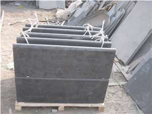 Wellest Blue Limestone Step,Treads & Riser,Bullnose Edge,Honed,China Limestone,Natural Stone Stairs