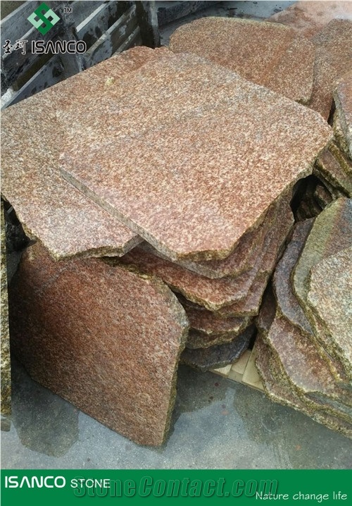 Yellow Granite Walkway Pavers, G388 Granite Park Paving Flagstone Stone & Giallo Cecilia Garden Granite Pavements & Granite Courtyard Road Pavers G388 Yellow Granite