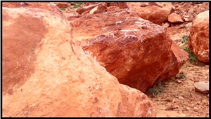 Red Jasper Marble Blocks