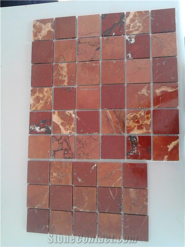 Red Jasper Marble Blocks
