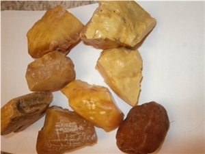 Best Quality Natural Amber Amazonia Brown Raw Stones
