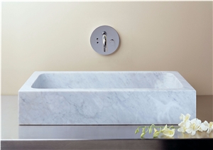 Stone Forest C52-Ca Carrara Marble Milano Vessel Sink
