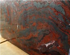 Red Granite Block
