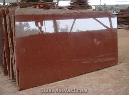 Red Granite Block