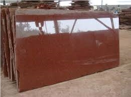 Red Granite Block