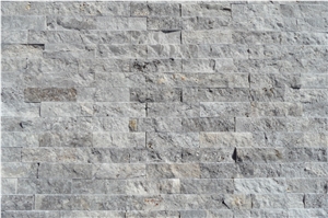 Afyon Silver Travertine Tiles, Turkey Grey Travertine