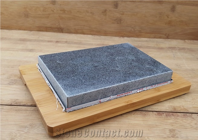 Cookware Of Cooking Stone, Bamboo Plate with Cooking Stone,Cooking Stone Grill Set, Hot Lava Stone Grill, Steak Stone