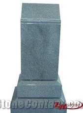 Cheap Pirce Polished Straight Three Pieces G654/ Gray Granite/ Impala Black Granite Tombstone Design/ Single Monuments/ Upright Monuments/ Headstones/ Monument Design