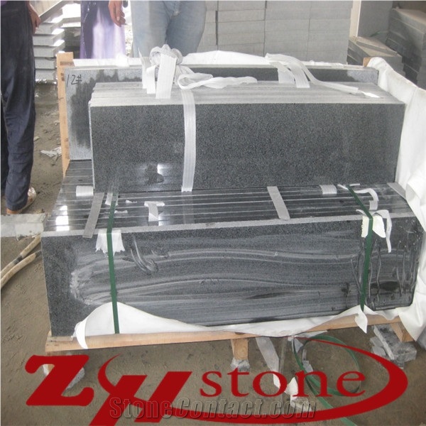Cheap Polished Grey China Grey Sardo,Mayflower Snow,Nanan Mayflower Snow G602 Granite Steps, Stair Riser, Stair Treads, Stairs Prices