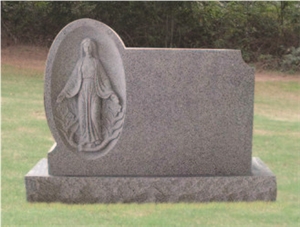 Good Quality Cheap Price Sandblast Exaggerated Serp Top G603/ Sesame White Granite Monumentdesign/ Western Style Monuments/ Cemetery Tombstones/ Gravestone/ Custom Monuments