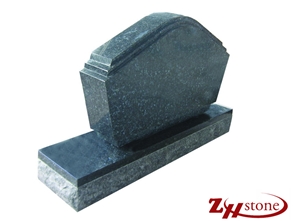 Good Quality Unique Desin Jet Black Granite Western Style Monuments/ Upright Monuments/ Headstones/ Monument Design/ Western Style Tombstones