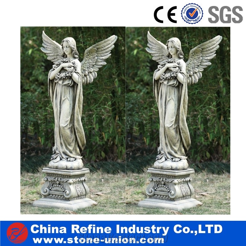 Antique Marble Figure Statue Factory, Sleeping Angel Statue Wholesale, Figure Statue , Refine Marble Angel Statue