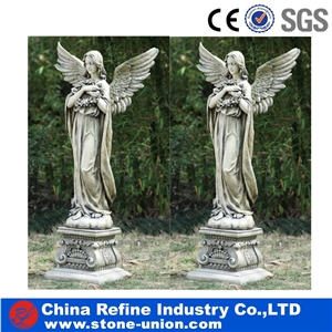 Antique Marble Figure Statue Factory, Sleeping Angel Statue Wholesale, Figure Statue , Refine Marble Angel Statue