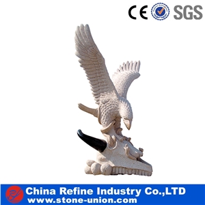 Beige Granite Animal Carving, Natural Granite Sculpture