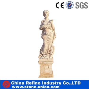 Cheap Multicolor Marble Huamn Sculpture & Statue, Garden Sculptures