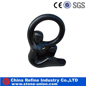 China Beige Granite Abstract Sculpture & Statues