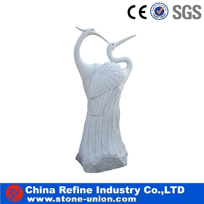 Cute Animals Statue White Animal Statues, Handcarved Animals Sculptures,Landscape Animals Sculptures
