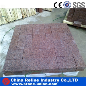 G386 Granite Tile and Slab ,Shidao Red Granite Paving Stone,Wholesale Cheap Floor Tile,Flamed Red Granite