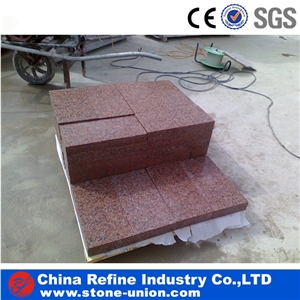 G386 Granite Tile and Slab ,Shidao Red Granite Paving Stone,Wholesale Cheap Floor Tile,Flamed Red Granite