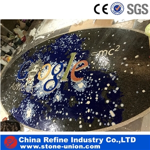 Google Design Marble Mosaic Medallion Pattern for Wall Decoration,Round Flooring Pattern, Square Waterjet Medallion, Waterjet Medallions