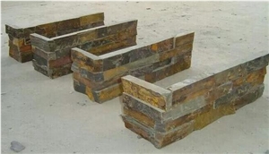 Red Cultured Stone Tiles, Red Culture Stone Exporter, Factory Direct Sale Stone Tiles, Mushroom Surface Wall Panel