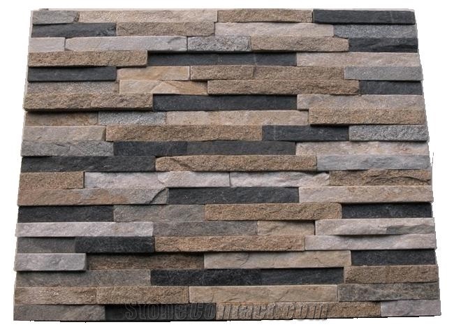 Red Cultured Stone Tiles, Red Culture Stone Exporter, Factory Direct Sale Stone Tiles, Mushroom Surface Wall Panel