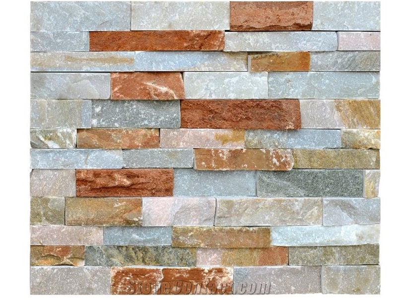 Rusty Ledge Stone,Rusty Culture Stone, Stacked Stone Veneer